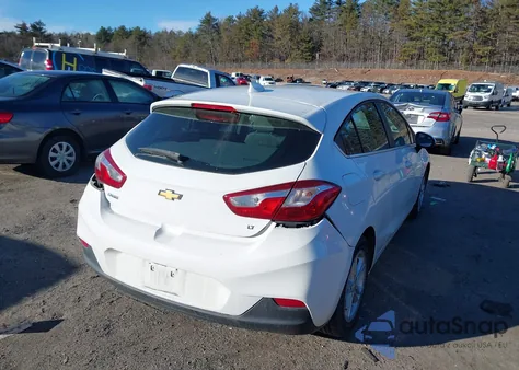 2017 Chevrolet Cruze Lt Auto из США, поврежденный, VIN 3G1BE6SM4HS526674